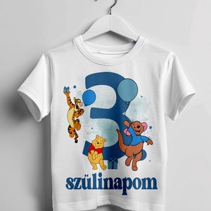 Szülinapi gyermek póló, Ruha & Divat, Babaruha & Gyerekruha, Póló, Fotó, grafika, rajz, illusztráció, MESKA