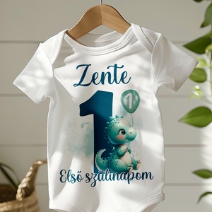 Szülinapi body - egyedi grafikával, Ruha & Divat, Babaruha & Gyerekruha, Body, Fotó, grafika, rajz, illusztráció, MESKA