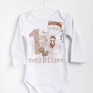 Szülinapi body - egyedi grafikával, Ruha & Divat, Babaruha & Gyerekruha, Body, Fotó, grafika, rajz, illusztráció, MESKA