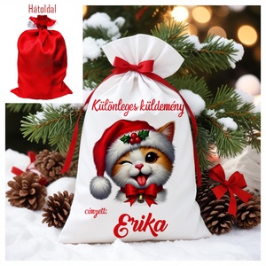 Névre szóló Mikulás zsák - Meska.hu