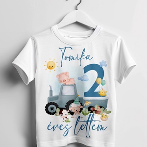 Szülinapi gyermek póló, Ruha & Divat, Gyerekruha, Póló, Fotó, grafika, rajz, illusztráció, MESKA