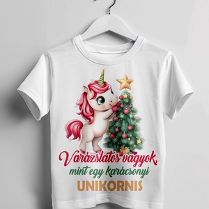 Karácsonyi gyermek póló, Ruha & Divat, Babaruha & Gyerekruha, Póló, Fotó, grafika, rajz, illusztráció, MESKA