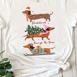 Karácsonyi póló, Ruha & Divat, Női ruha, Póló, felső, Fotó, grafika, rajz, illusztráció, Egyedi grafikával készült póló, minőségi nyomtatással, puha tapintású és kényelmes viselet. Minden ..., MESKA