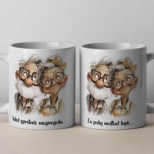 Páros bögre szett, Otthon & Életmód, Konyhafelszerelés, tálalás, Tálalás, Bögre & Csésze, Fotó, grafika, rajz, illusztráció, MESKA