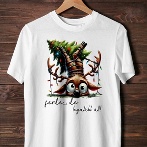 Karácsonyi póló, Karácsony, Karácsonyi ruházat, Karácsonyi póló & pulcsi, Fotó, grafika, rajz, illusztráció, MESKA