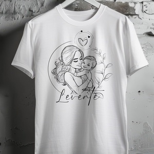 Egyedi póló - anyának, Ruha & Divat, Női ruha, Póló, felső, Fotó, grafika, rajz, illusztráció, MESKA