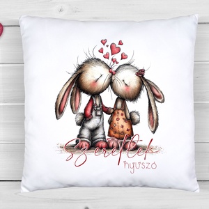 Valentin napi kispárna, Otthon & Életmód, Lakástextil, Párna & Párnahuzat, Díszpárna szett , Fotó, grafika, rajz, illusztráció, MESKA