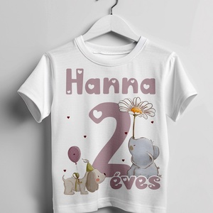 Szülinapi gyermek póló, Ruha & Divat, Gyerekruha, Póló, Fotó, grafika, rajz, illusztráció, MESKA