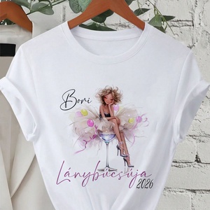 lánybúcsús póló, Esküvő, Lánybúcsú, Fotó, grafika, rajz, illusztráció, MESKA