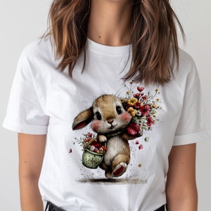 húsvéti nyuszis póló - Meska.hu