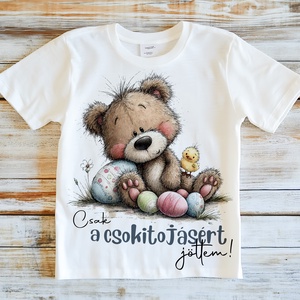 Húsvéti póló - gyerekeknek, Ruha & Divat, Gyerekruha, Póló, Fotó, grafika, rajz, illusztráció, MESKA