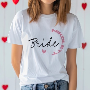 lánybúcsús póló - kérd névre szólóan - Meska.hu