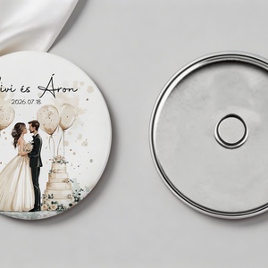 Köszönőajándék - egyedi grafikával - több stílusban - esküvő - emlék & ajándék - köszönőajándék - Meska.hu