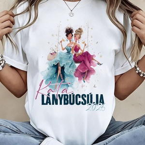 Egyedi lánybúcsús póló - névvel, dátummal, Esküvő, Lánybúcsú, Fotó, grafika, rajz, illusztráció, MESKA