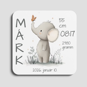 Babaköszöntő hűtőmágnes - Meska.hu