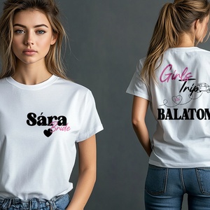 Egyedi Lánybúcsú Póló � személyre szabható grafikával! - Meska.hu