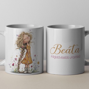 Bögre - legkedvesebb uncsitesó, névre szóló grafikával - Meska.hu