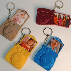 3D nyomtatott fényképezőgép kulcstartó / Kihúzható fotótartó  - táska & tok - kulcstartó & táskadísz - kulcstartó - Meska.hu