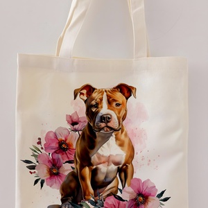 bulldog vászontáska - Meska.hu