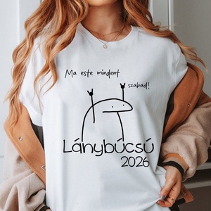 Személyre szabható lánybúcsús póló - Meska.hu