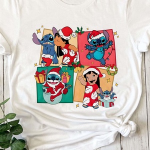 Karácsonyi póló - Stitch rajongóknak - Meska.hu