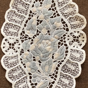 Kalocsai riselt alátét - Meska.hu