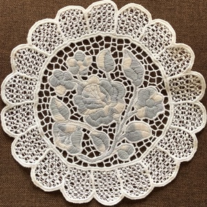 Kalocsai mintás riselt alátét - Meska.hu