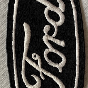 Hímzett Ford autós logó, Ruha & Divat, Férfi ruha, Póló, Varrás, MESKA