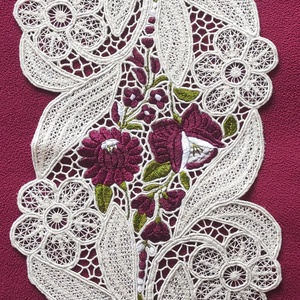 Riselt kisterítő - Meska.hu