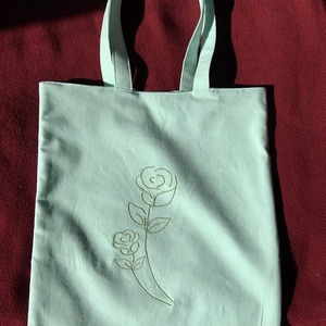 Vászon szatyor - Meska.hu