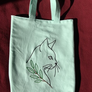 Vászon szatyor - Meska.hu