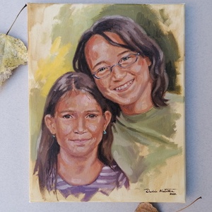 Portréfestés fotó alapján 30x40cm-es méretben - művészet - portré & karikatúra - portré - Meska.hu
