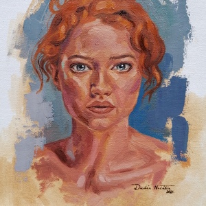 Portréfestés fotó alapján 30x40cm-es méretben - művészet - portré & karikatúra - portré - Meska.hu