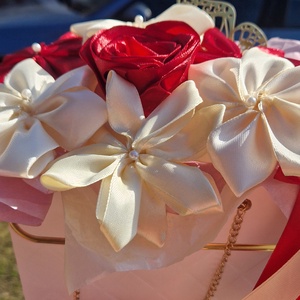 Virág box - otthon & életmód - virágdekoráció - virágok - virágbox - Meska.hu