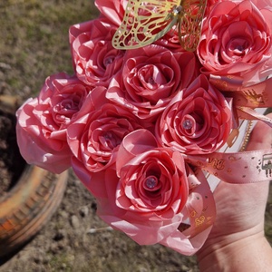 Szülinapi rózsa box  - Meska.hu