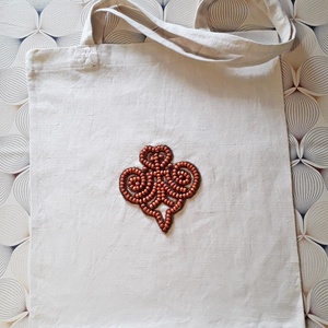 Vászontáska, Táska & Tok, Bevásárlás & Shopper táska, Shopper, textiltáska, szatyor, Varrás, MESKA