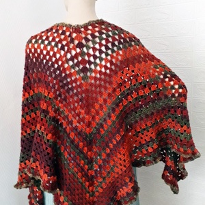 Poncsó - ruha & divat - női ruha - poncsó - Meska.hu