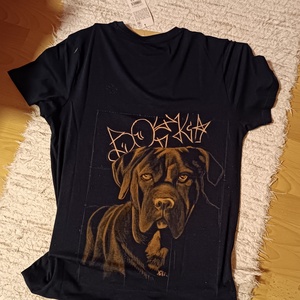 Egyedi kutyás póló - ruha & divat - női ruha - póló, felső - Meska.hu