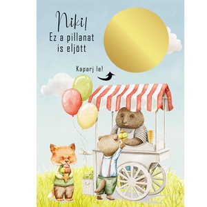 Kaparós sorsjegy egyedi felirat születésnap, évforduló, vicces ajándék - otthon & életmód - papír, írószer - ajándékozás kellékei - ajándék sorsjegy - Meska.hu