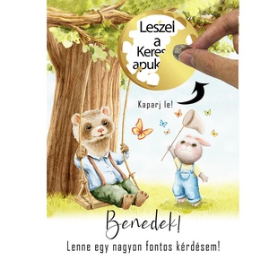 Kaparós sorsjegy egyedi felirat születésnap, évforduló, vicces ajándék - otthon & életmód - papír, írószer - ajándékozás kellékei - ajándék sorsjegy - Meska.hu