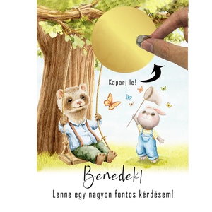 Kaparós sorsjegy egyedi felirat születésnap, évforduló, vicces ajándék - otthon & életmód - papír, írószer - ajándékozás kellékei - ajándék sorsjegy - Meska.hu