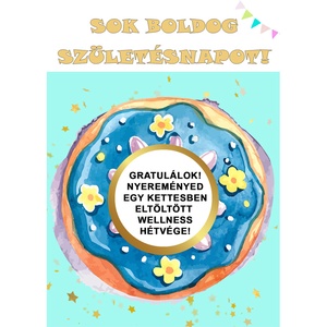 Kaparós sorsjegy egyedi felirat születésnap, évforduló, vicces ajándék Fánk - otthon & életmód - papír, írószer - ajándékozás kellékei - ajándék sorsjegy - Meska.hu