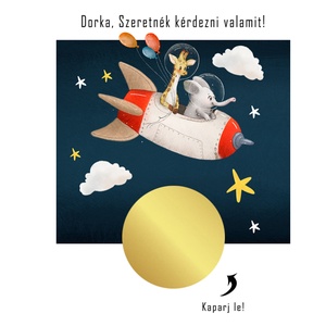 Kaparós sorsjegy egyedi felirat keresztszülő felkérő, vicces ajándék - otthon & életmód - papír, írószer - ajándékozás kellékei - ajándék sorsjegy - Meska.hu