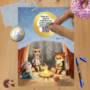 Kaparós sorsjegy egyedi felirat születésnapra, vicces ajándék, Otthon & Életmód, Papír írószer, Ajándékozás kellékei, Ajándék sorsjegy, Fotó, grafika, rajz, illusztráció, MESKA