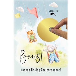 Kaparós sorsjegy egyedi felirat Születésnap Névnap vicces ajándék - otthon & életmód - papír, írószer - ajándékozás kellékei - ajándék sorsjegy - Meska.hu