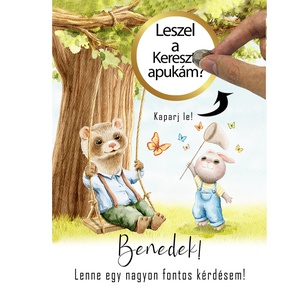 Kaparós sorsjegy egyedi felirat Születésnap Névnap vicces ajándék - otthon & életmód - papír, írószer - ajándékozás kellékei - ajándék sorsjegy - Meska.hu