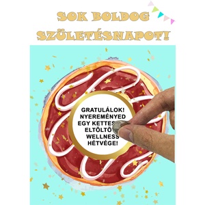 Kaparós sorsjegy egyedi felirat Születésnap Névnap vicces ajándék - otthon & életmód - papír, írószer - ajándékozás kellékei - ajándék sorsjegy - Meska.hu