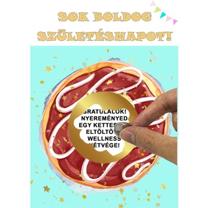 Kaparós sorsjegy egyedi felirat Születésnap Névnap vicces ajándék - otthon & életmód - papír, írószer - ajándékozás kellékei - ajándék sorsjegy - Meska.hu