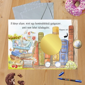 Kaparós sorsjegy egyedi felirat Születésnap Névnap vicces ajándék, Otthon & Életmód, Papír, írószer, Ajándékozás kellékei, Ajándék sorsjegy, Fotó, grafika, rajz, illusztráció, MESKA