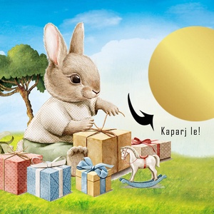 Kaparós sorsjegy egyedi felirat Születésnap Névnap vicces ajándék - otthon & életmód - papír, írószer - ajándékozás kellékei - ajándék sorsjegy - Meska.hu